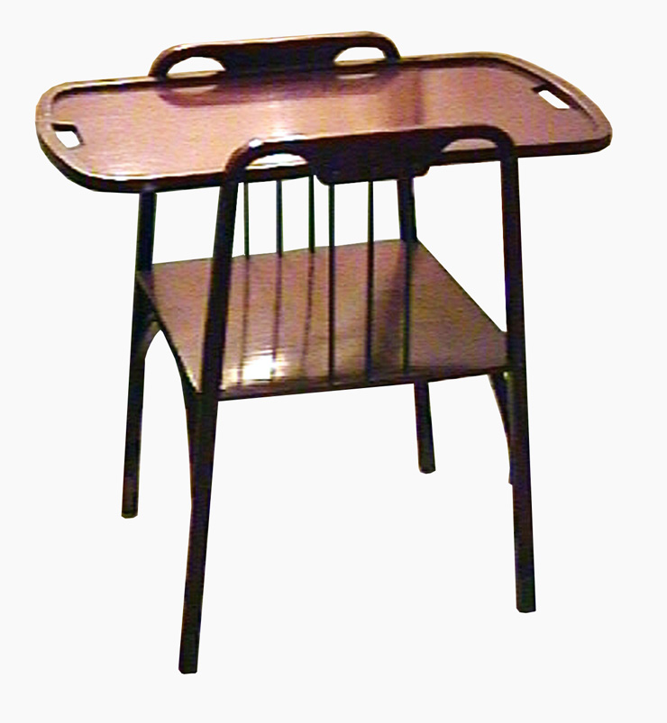 Otto wagner: Tavolono Art Decò Food table del XX Secolo , Opera originale e disponibile - Robertaebasta® Art Gallery opere d’arte esclusive.